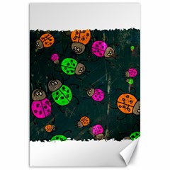 Abstract Bug Insect Pattern Canvas 20  X 30   by BangZart