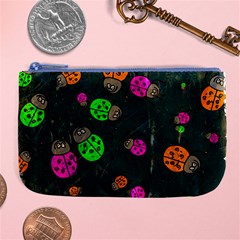 Abstract Bug Insect Pattern Large Coin Purse