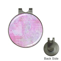 Pink Texture                           Golf Ball Marker Hat Clip