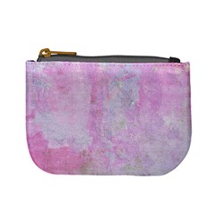 Pink Texture                     Mini Coin Purse by LalyLauraFLM