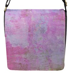 Pink Texture                           Flap Closure Messenger Bag (s) by LalyLauraFLM