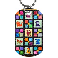 Animal Party Pattern Dog Tag (two Sides) by BangZart