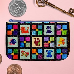 Animal Party Pattern Large Coin Purse