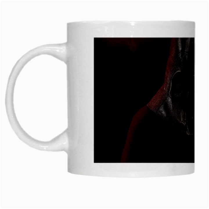 Night walk White Mugs