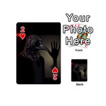 Night walk Playing Cards 54 (Mini)  Front - Heart2