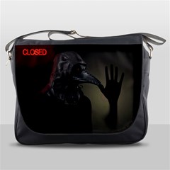 Night Walk Messenger Bags by Valentinaart