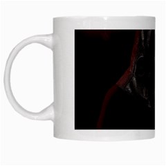 Night Walk White Mugs by Valentinaart