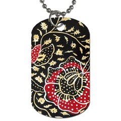 Art Batik Pattern Dog Tag (two Sides) by BangZart