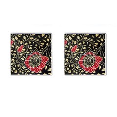 Art Batik Pattern Cufflinks (square) by BangZart