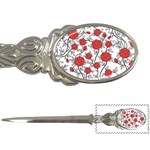 Texture Roses Flowers Letter Openers Front