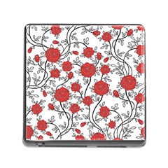 Texture Roses Flowers Memory Card Reader (square) by BangZart