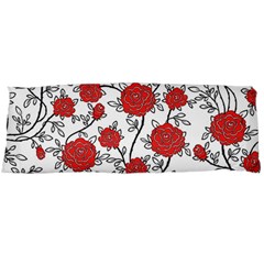 Texture Roses Flowers Body Pillow Case (dakimakura) by BangZart