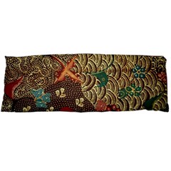 Art Traditional Flower  Batik Pattern Body Pillow Case Dakimakura (two Sides) by BangZart