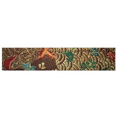 Art Traditional Flower  Batik Pattern Flano Scarf (small) by BangZart