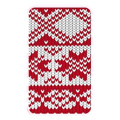 Crimson Knitting Pattern Background Vector Memory Card Reader by BangZart