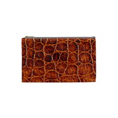 Crocodile Skin Texture Cosmetic Bag (small)  by BangZart