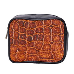 Crocodile Skin Texture Mini Toiletries Bag 2-side by BangZart