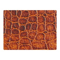 Crocodile Skin Texture Double Sided Flano Blanket (mini)  by BangZart