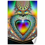 Rainbow Fractal Canvas 20  x 30   19.62 x28.9  Canvas - 1