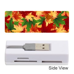 Autumn Leaves Memory Card Reader (stick)  by BangZart