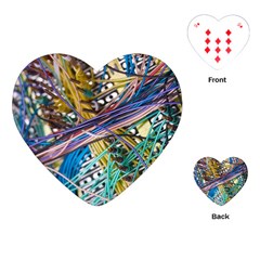 Circuit Computer Playing Cards (heart)  by BangZart