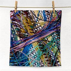 Circuit Computer Face Towel by BangZart