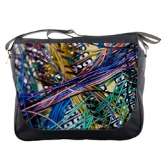 Circuit Computer Messenger Bags by BangZart