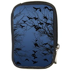 Crow Flock  Compact Camera Cases by Valentinaart