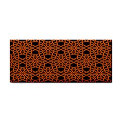 Triangle Knot Orange And Black Fabric Cosmetic Storage Cases by BangZart