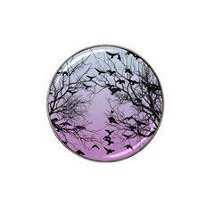 Crow Flock  Hat Clip Ball Marker (4 Pack) by Valentinaart