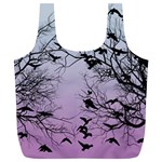 Crow flock  Full Print Recycle Bags (L)  Front