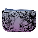 Crow flock  Large Coin Purse Front