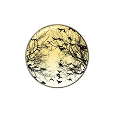 Crow Flock  Hat Clip Ball Marker by Valentinaart