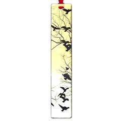 Crow Flock  Large Book Marks by Valentinaart