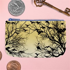 Crow Flock  Large Coin Purse