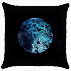 Mars Throw Pillow Case (black) by Valentinaart