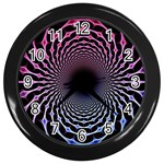 Spider Web Wall Clocks (Black) Front