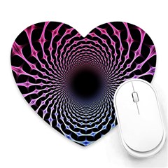 Spider Web Heart Mousepads by BangZart