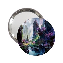 Fantastic World Fantasy Painting 2 25  Handbag Mirrors by BangZart