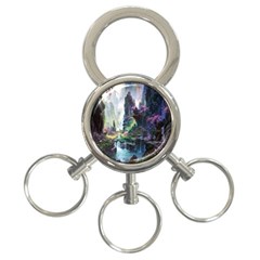 Fantastic World Fantasy Painting 3-ring Key Chains by BangZart