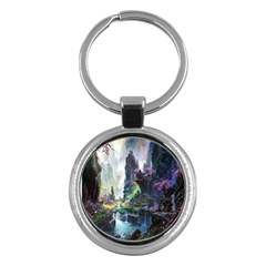 Fantastic World Fantasy Painting Key Chains (round)  by BangZart