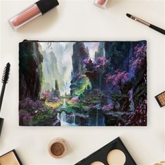 Fantastic World Fantasy Painting Cosmetic Bag (large) 