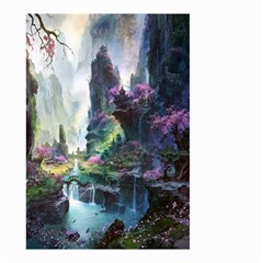 Fantastic World Fantasy Painting Small Garden Flag (two Sides) by BangZart