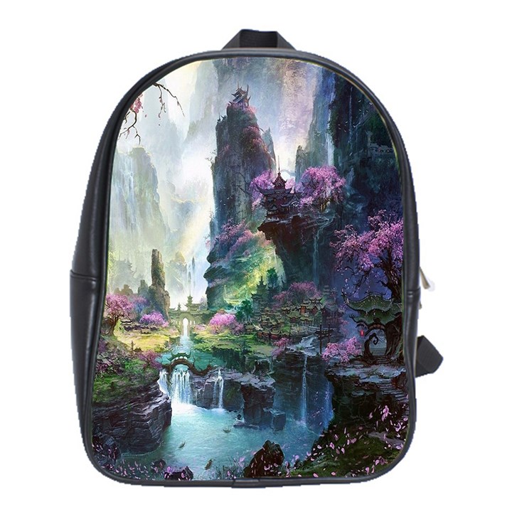 Fantastic World Fantasy Painting School Bags (XL) 