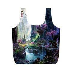 Fantastic World Fantasy Painting Full Print Recycle Bags (m)  by BangZart