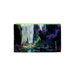 Fantastic World Fantasy Painting Cosmetic Bag (xs) by BangZart