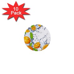 Fruits Water Vegetables Food 1  Mini Buttons (10 Pack)  by BangZart