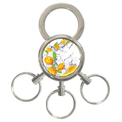 Fruits Water Vegetables Food 3-ring Key Chains by BangZart