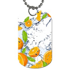 Fruits Water Vegetables Food Dog Tag (one Side) by BangZart