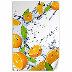 Fruits Water Vegetables Food Canvas 24  X 36  by BangZart